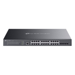 TP-Link Omada SG3428XMPP switch de rede Gerido L2+ Gigabit Ethernet (10 100 1000) Power over Ethernet (PoE) 1U Preto