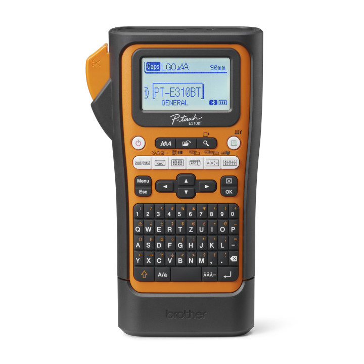 Brother PT-E310BTVP impressora de etiquetas Trasferência termal 180 x 180 DPI 20 mm seg Com fios e sem fios HSE TZe Bluetooth