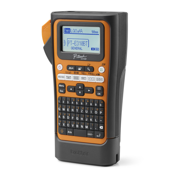 Brother PT-E310BTVP impressora de etiquetas Trasferência termal 180 x 180 DPI 20 mm seg Com fios e sem fios HSE TZe Bluetooth