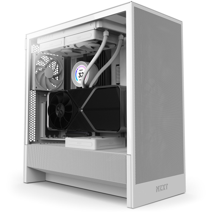 NZXT H5 Flow Midi Tower Branco