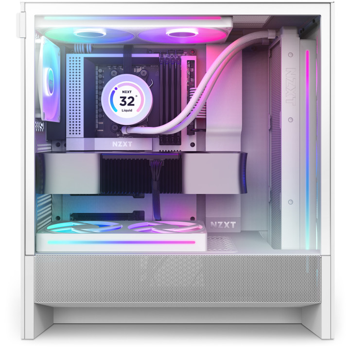 NZXT H5 Flow RGB Midi Tower Branco