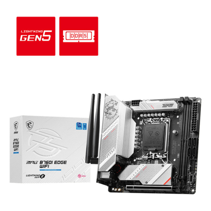 MSI MPG B760I EDGE WIFI motherboard Intel B760 LGA 1700 mini ATX