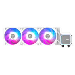 MSI MAG CORELIQUID A13 360 WHITE Sistema de Arrefecimento de Computador Placa mãe, Processador Refrigerador líquido all-in-one
