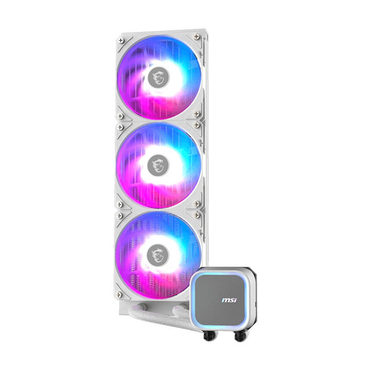 MSI MAG CORELIQUID A13 360 WHITE Sistema de Arrefecimento de Computador Placa mãe, Processador Refrigerador líquido all-in-one