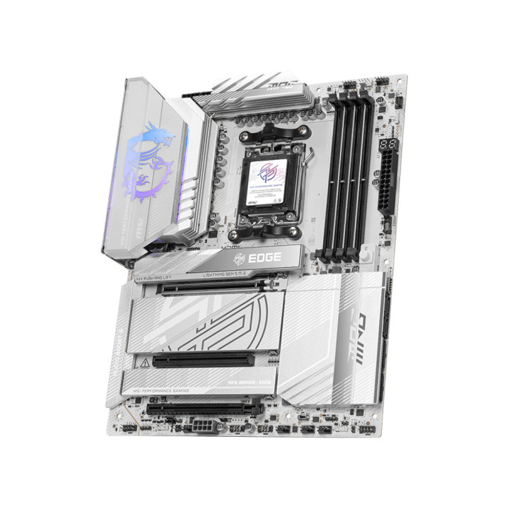 MSI MPG X870E EDGE TI WIFI motherboard AMD X870E Ranhura AM5 ATX