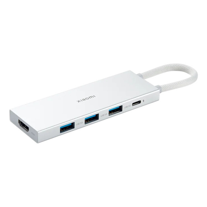 Xiaomi XMDS05YM hub de interface USB 3.2 Gen 1 (3.1 Gen 1) Type-A + Type-C Branco