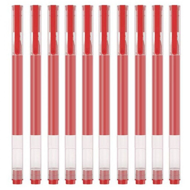 Caneta Xiaomi Gel Vermelho Alta capacidade 10 unidade(s)
