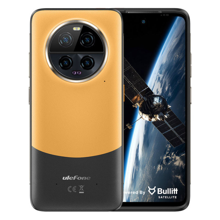 Ulefone Armor 23 Ultra 17,2 cm (6.78") Dual SIM híbrido Android 13 5G USB Type-C 12 GB 512 GB 5280 mAh Preto, Laranja