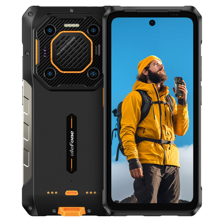 Ulefone Armor 26 Ultra 17,2 cm (6.78") Dual SIM híbrido Android 13 5G USB Type-C 12 GB 512 GB 15600 mAh Preto
