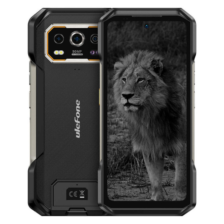 Ulefone Armor 27 Pro 17,2 cm (6.78") Dual SIM híbrido Android 14 5G USB Type-C 12 GB 256 GB 10600 mAh Preto