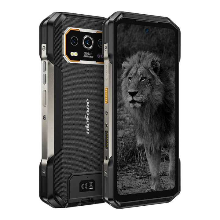 Ulefone Armor 27 Pro 17,2 cm (6.78") Dual SIM híbrido Android 14 5G USB Type-C 12 GB 256 GB 10600 mAh Preto