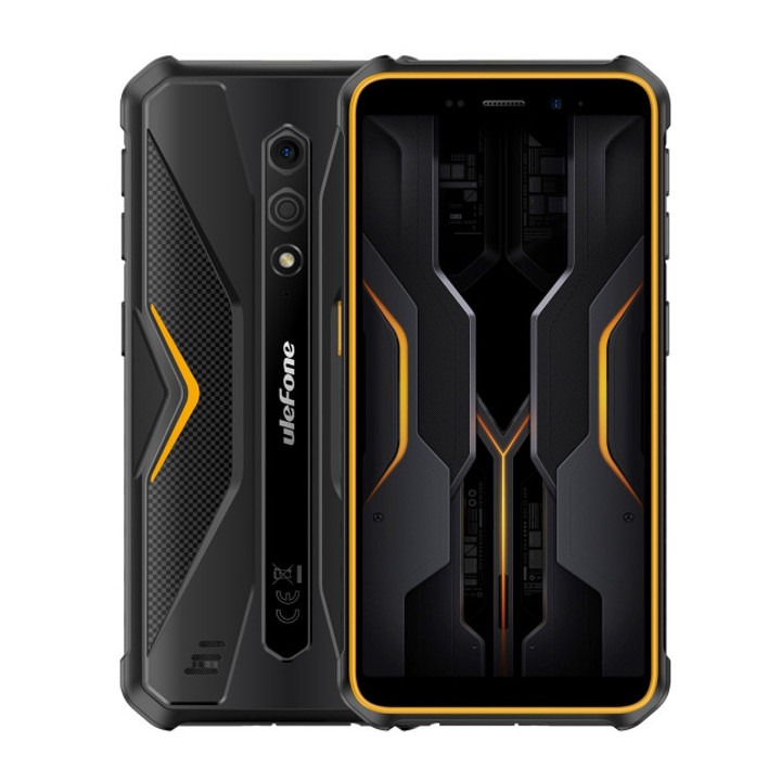 Ulefone Armor X12 13,8 cm (5.45") Dual SIM híbrido Android 13 Go edition 4G USB Type-C 3 GB 32 GB 4860 mAh Preto