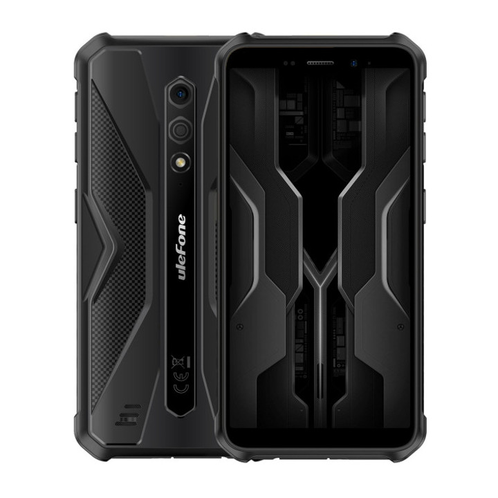 Ulefone Armor X12 13,8 cm (5.45") Dual SIM híbrido Android 13 Go edition 4G USB Type-C 3 GB 32 GB 4860 mAh Preto