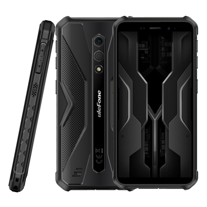 Ulefone Armor X12 13,8 cm (5.45") Dual SIM híbrido Android 13 Go edition 4G USB Type-C 3 GB 32 GB 4860 mAh Preto