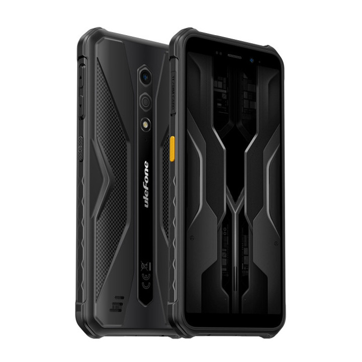 Ulefone Armor X12 13,8 cm (5.45") Dual SIM híbrido Android 13 Go edition 4G USB Type-C 3 GB 32 GB 4860 mAh Preto