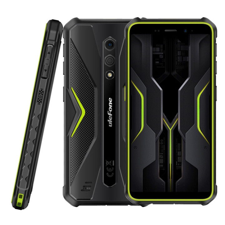 Ulefone Armor X12 13,8 cm (5.45") Dual SIM híbrido Android 13 Go edition 4G USB Type-C 3 GB 32 GB 4860 mAh Preto