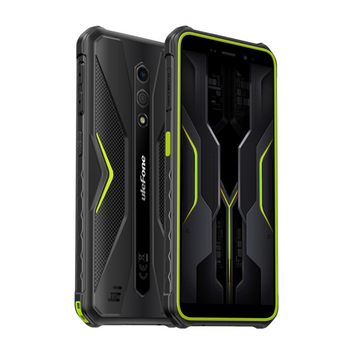 Ulefone Armor X12 13,8 cm (5.45") Dual SIM híbrido Android 13 Go edition 4G USB Type-C 3 GB 32 GB 4860 mAh Preto