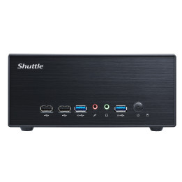 Shuttle XPС slim XH610G2 barebone PC Preto Intel H610 LGA 1700