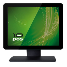 10POS TS-15HV sistema POS 38,1 cm (15") 1024 x 768 pixels Ecrã táctil Preto