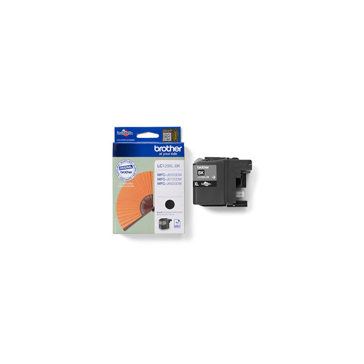 Brother LC129XLBK tinteiro 1 unidade(s) Original Rendimento alto (XL) Preto