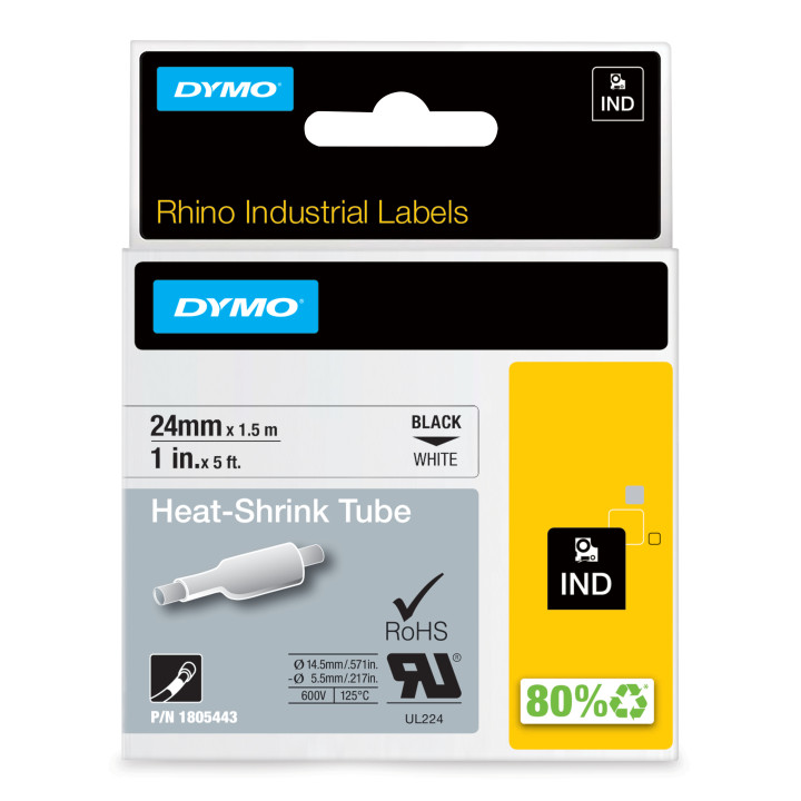 DYMO 1805443 etiquetadora Preto sobre branco