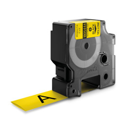 DYMO 1805444 etiquetadora Preto sobre amarelo