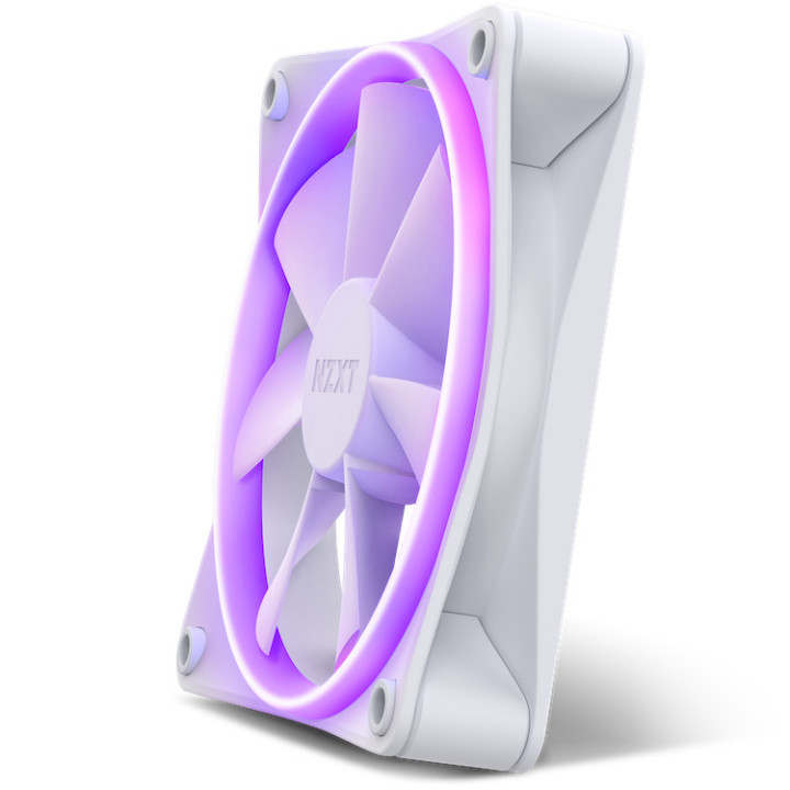 NZXT F120 RGB Triple Pack Caixa de computador Ventoinha 12 cm Branco 3 unidade(s)