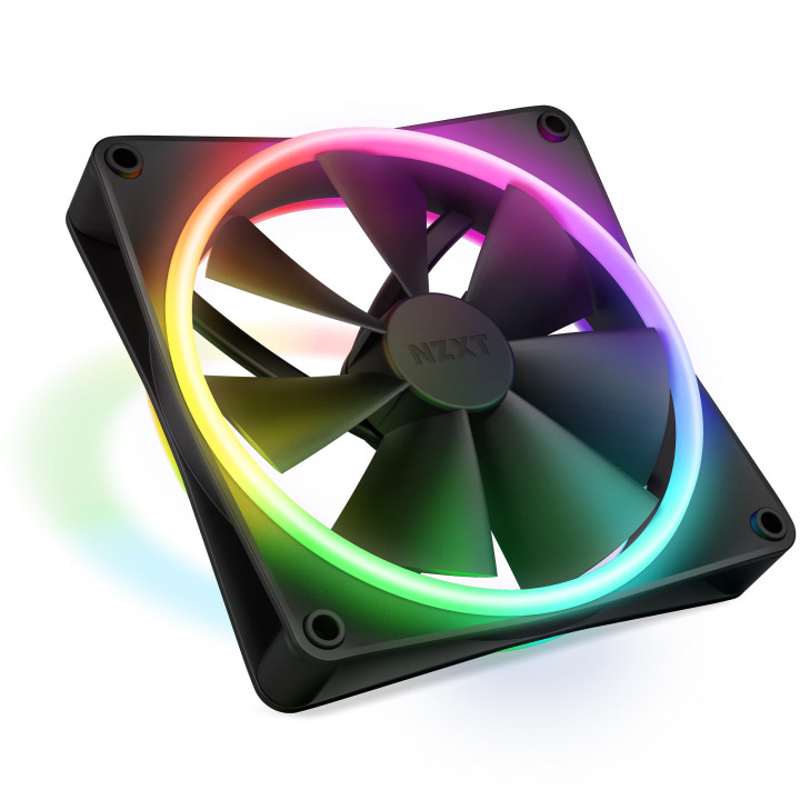 NZXT F140 RGB DUO Ventoinha 14 cm Preto 1 unidade(s)