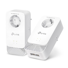 TP-Link PG2400P KIT adaptador de rede PowerLine 1428 Mbit s Ethernet LAN Branco 2 unidade(s)