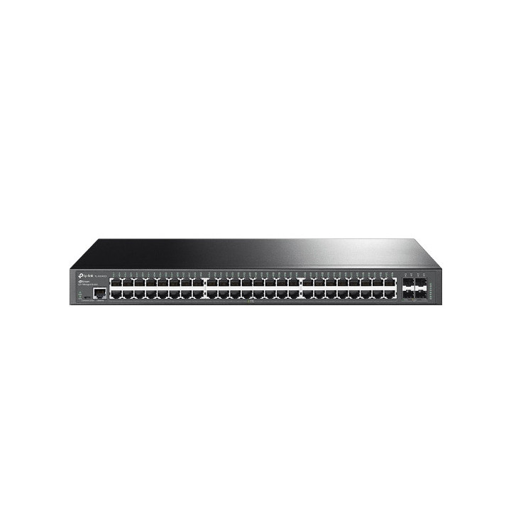 TP-Link JetStream TL-SG3452X switch de rede Gerido L2+ Gigabit Ethernet (10 100 1000) 1U Preto