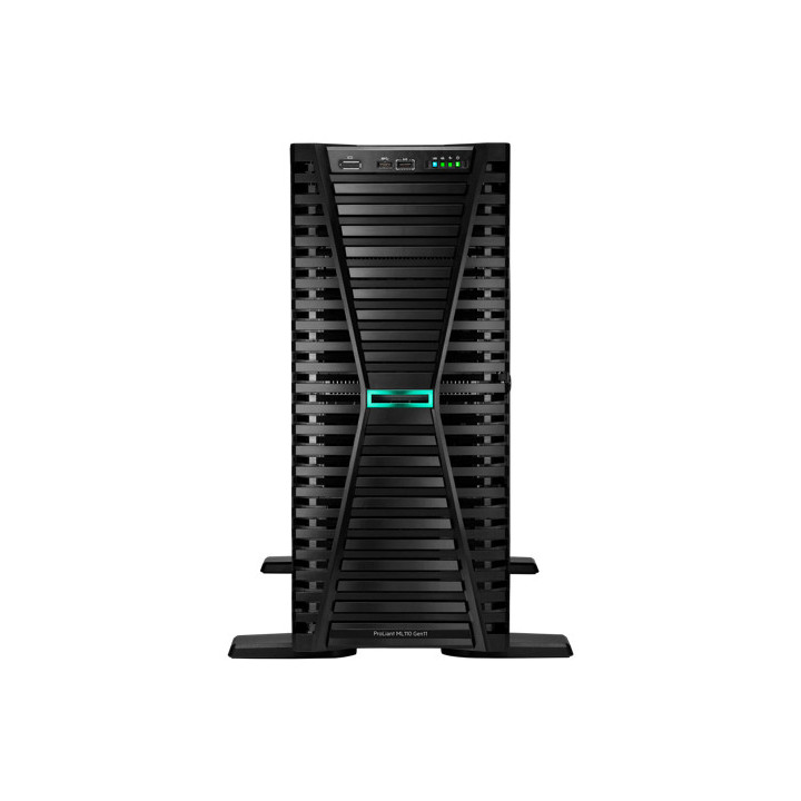 HPE ProLiant ML110 Gen11 4510 servidor 960 GB Torre (4,5U) Intel Xeon Silver 2,4 GHz 64 GB DDR5-SDRAM 1000 W