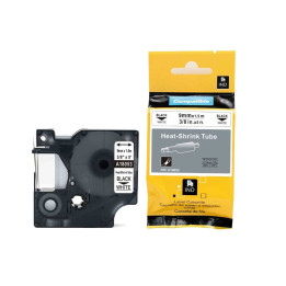 Etiquetas DYMO RhinoPRO D1 Preto / Branco