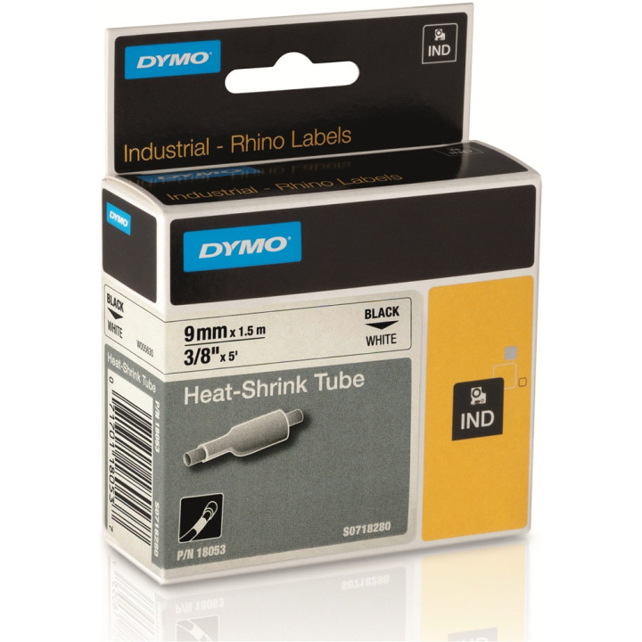 Etiquetas DYMO RhinoPRO D1 Preto / Branco