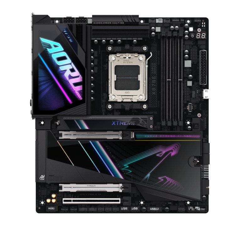 GIGABYTE X870E AORUS XTREME AI TOP AMD X870E Ranhura AM5 ATX extensível