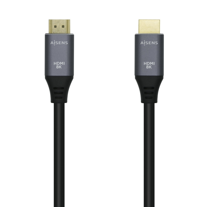 AISENS A150-0426 cabo HDMI 1 m HDMI Type A (Standard) Preto, Cinzento