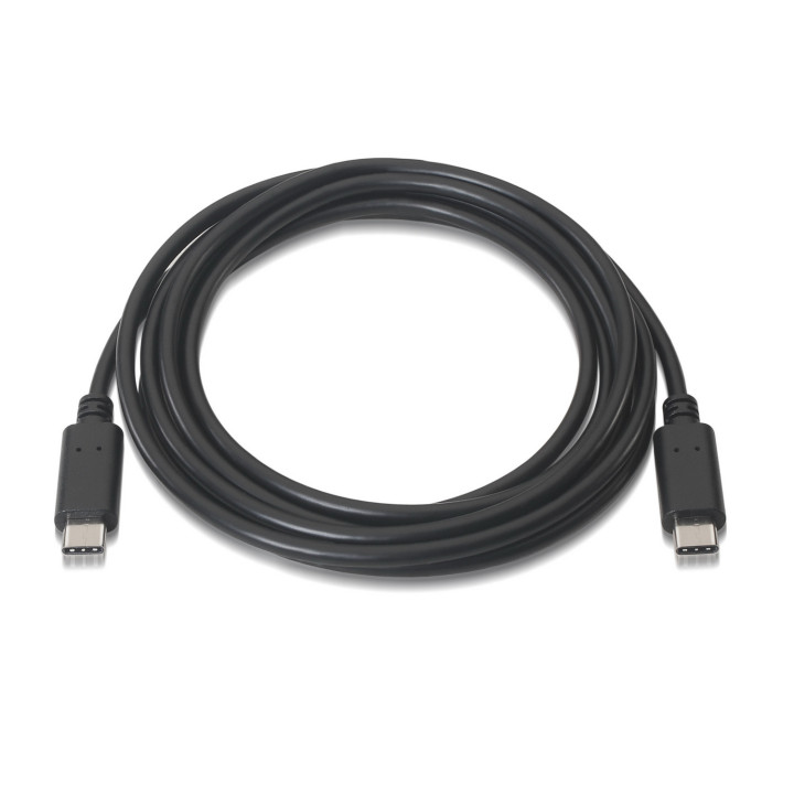 AISENS A107-0055 cabo USB USB 2.0 0,5 m USB C Preto