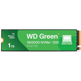 SSD Western Digital Green SN3000 1TB M.2 PCI Express 4.0 NVMe QLC 3D NAND