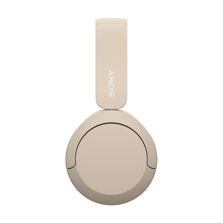 Sony WH-CH520 Auscultadores Sem fios Fita de cabeça Chamadas Música USB Type-C Bluetooth Suporte de carregamento Creme
