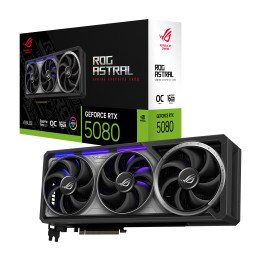Gráfica ASUS ROG Astral RTX5080-O16G-GAMING NVIDIA GeForce RTX 5080
