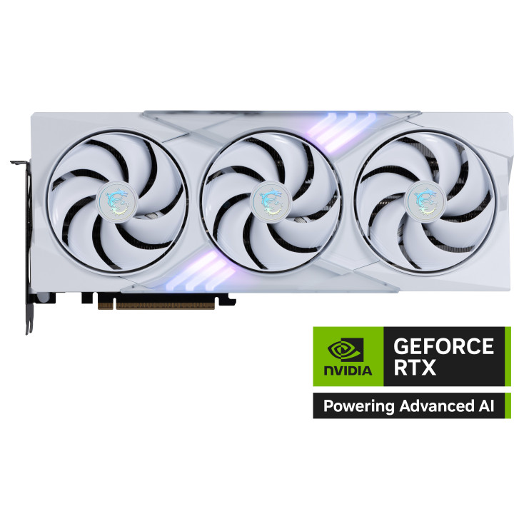 MSI GAMING GEFORCE RTX 5080 16G TRIO OC WHITE placa de vídeo NVIDIA 16 GB GDDR7