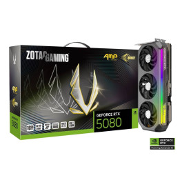 Gráfica Zotac GAMING GeForce RTX 5080 AMP Extreme INFINITY NVIDIA 16 GB GDDR7