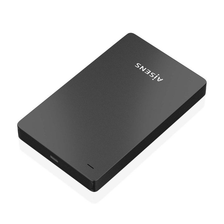 AISENS ASE-2542B Caixa para Discos Rígidos Caixa de disco rígido Preto 2.5"