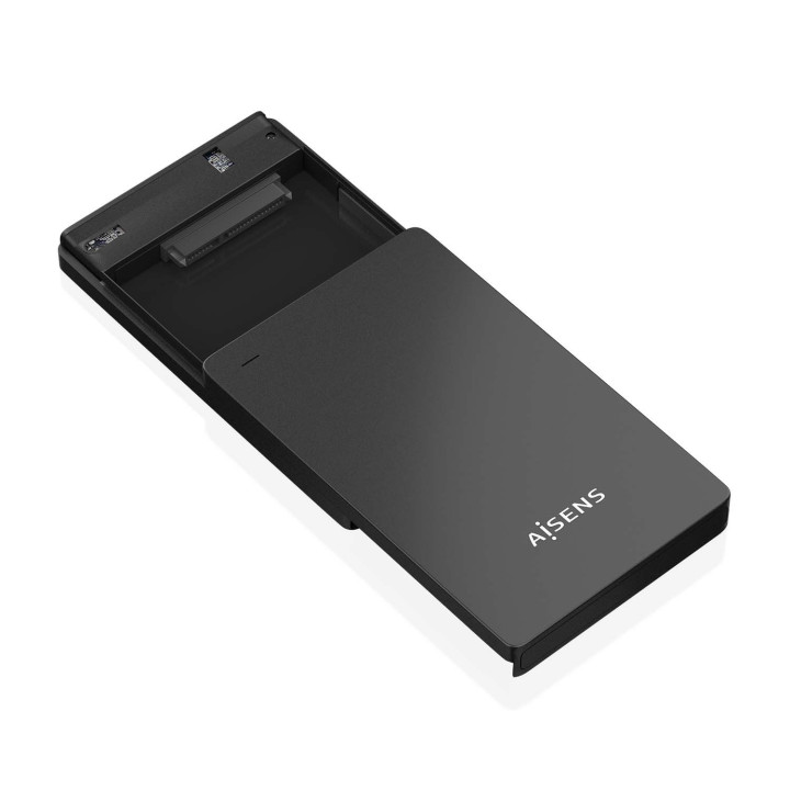 AISENS ASE-2542B Caixa para Discos Rígidos Caixa de disco rígido Preto 2.5"