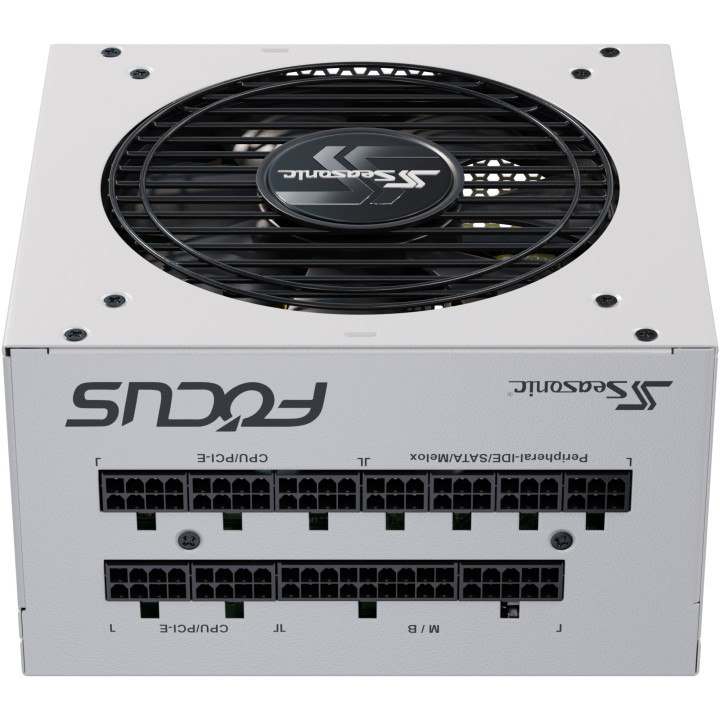 Fonte Modular Seasonic Focus GX-750W V4 80+ Gold ATX3.1 Branca