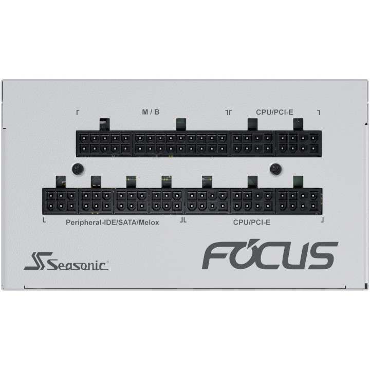 Fonte Modular Seasonic Focus GX-750W V4 80+ Gold ATX3.1 Branca
