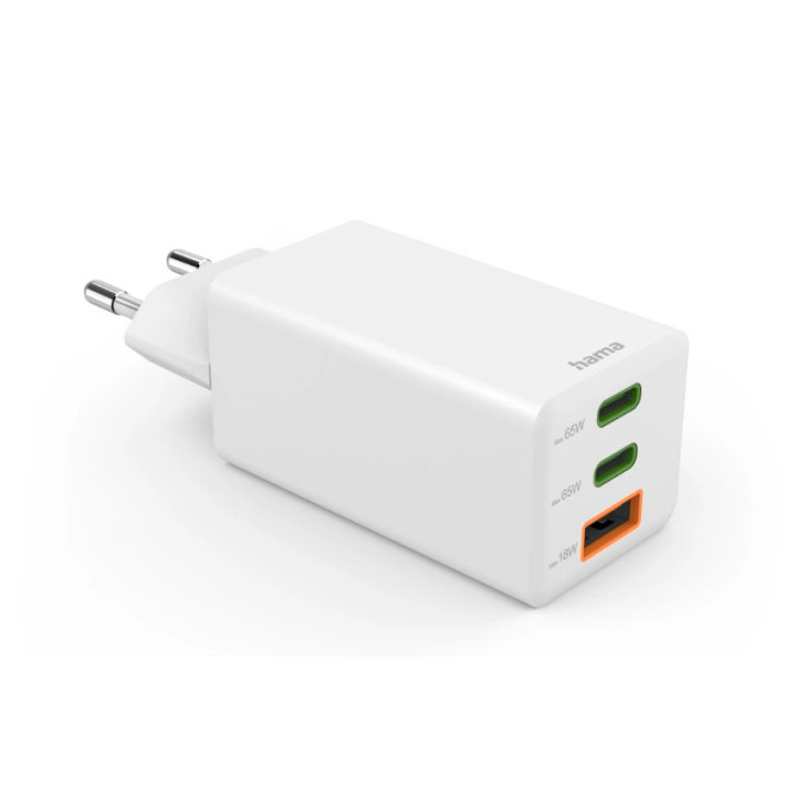 Hama 00201996 carregador de dispositivos móveis Smartphone Branco AC Carregamento rápido Interior, Exterior