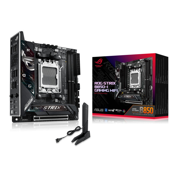 Motherboard ASUS ROG STRIX B850-I GAMING WIFI AMD B850 AM5 mini ITX