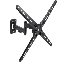 Suporte de Parede Tooq Tilt e Giratório 13" a 55" 67-275 mm Max. 25kg Preto