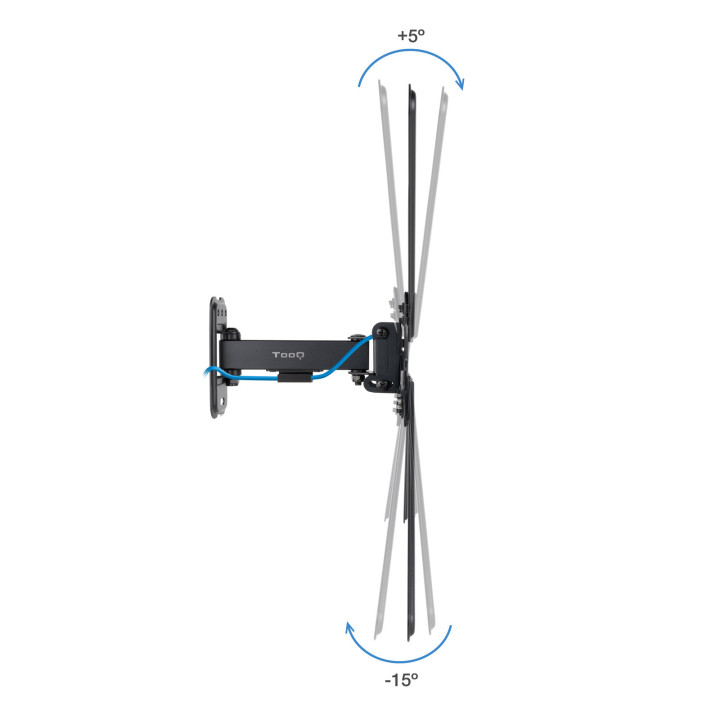 TooQ LP1355TN-B suporte para TV 139,7 cm (55") Preto