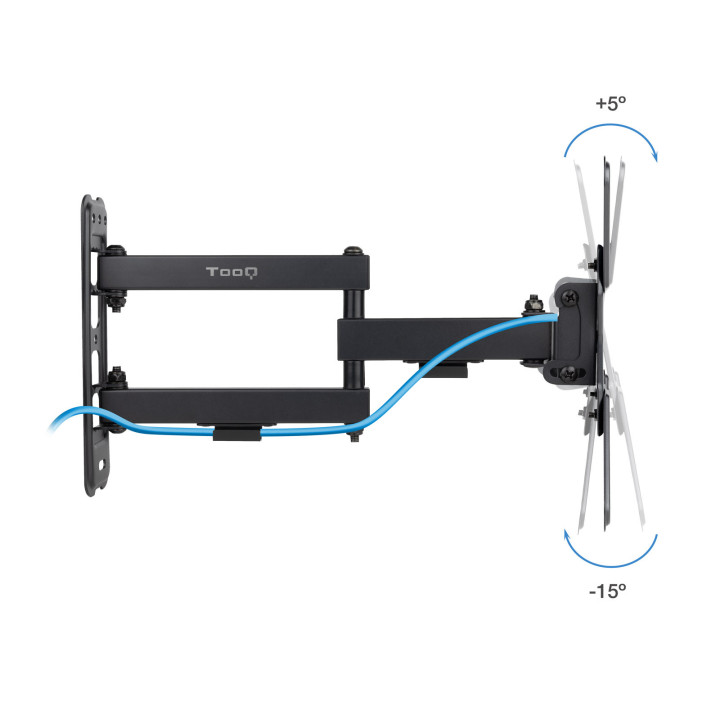 TooQ LP1345TN-B suporte para TV 109,2 cm (43") Preto